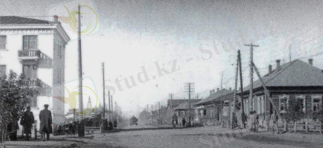 1956 год. Перекресток улиц Бабеля и Фрунзе.