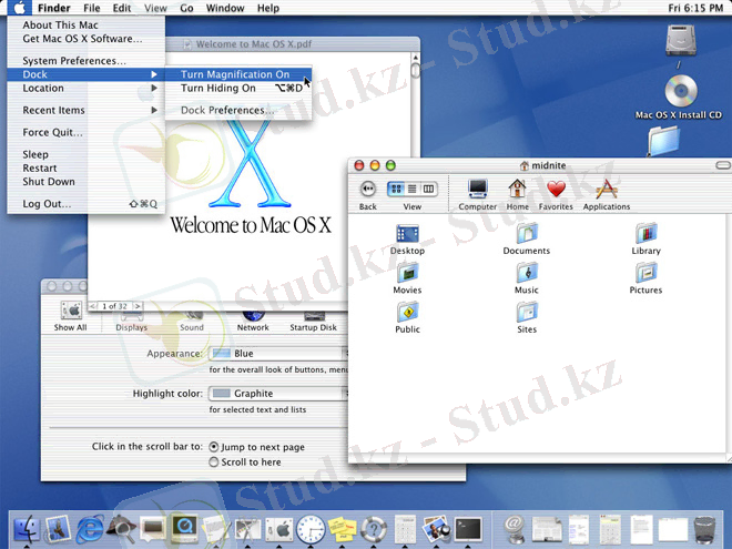 Mac OS X 10.0 Cheetah